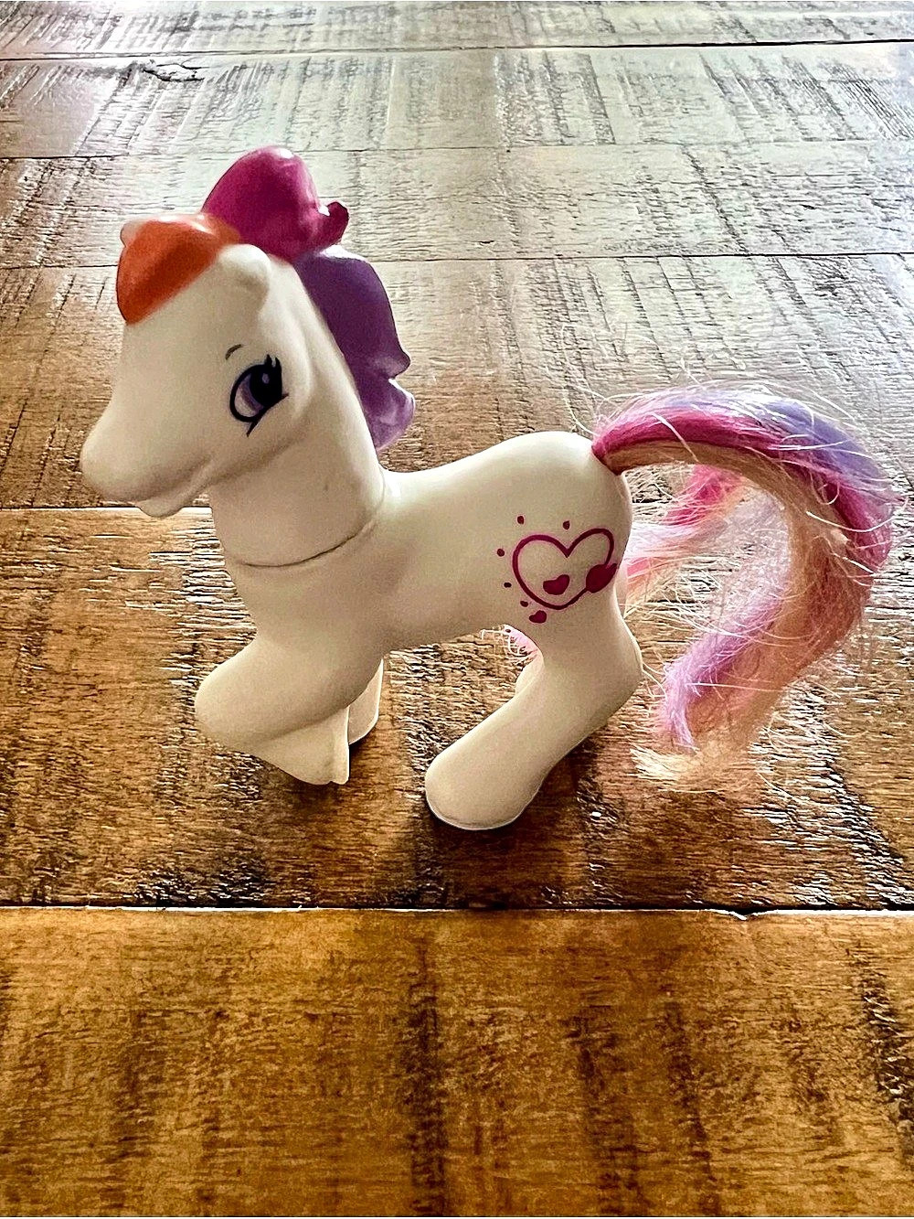 Vintage 1998 My Little Pony Light Heart McDonald’s Toy Figure